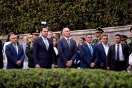 <i>El mandatario hondureño señaló además que la independencia no es solamente una fecha, es una responsabilidad, es recordar a quienes soñaron con una Centroamérica con democracia, una Centroamérica fuerte y unida. Foto de cortesía</i>