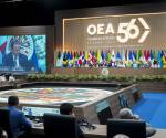 Fotografía general del segundo día de la 56ª Asamblea General de la Organización de los Estados Americanos (OEA) este martes, en Ciudad de Panamá (Panamá). EFE/ Walter Hurtado