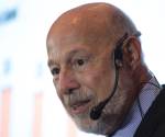 <i>Pizzolante planteó los desafíos de pasar de administrar mensajes a gobernar conductas y de proclamar valores a hacerlos observables. (Foto: José Carlos Flores-E&amp;N)</i>