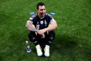 <i>Los 207 partidos, 125 goles y 68 asistencias a través de más de 20 años vistiendo la equipación de la albiceleste cimentaron una imagen irresistible para las marcas, que lo acompañaron desde que comenzó a destacar en el Barcelona. Foto de cortesía</i>