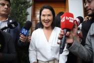 Foto de archivo de la candidata derechista Keiko Fujimori. EFE/ Paolo Aguilar
