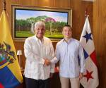 <i>Mulino y Noboa se reunieron para abordar una agenda bilateral enfocada en comercio, inversión, cooperación en seguridad, intercambio de información tributaria y lucha contra el crimen organizado transnacional, según informó la Presidencia ecuatoriana. Foto de cortesía</i>