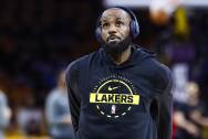 El jugador de Los Angeles Lakers LeBron James. EFE/EPA/CHRIS TORRES/Archivo