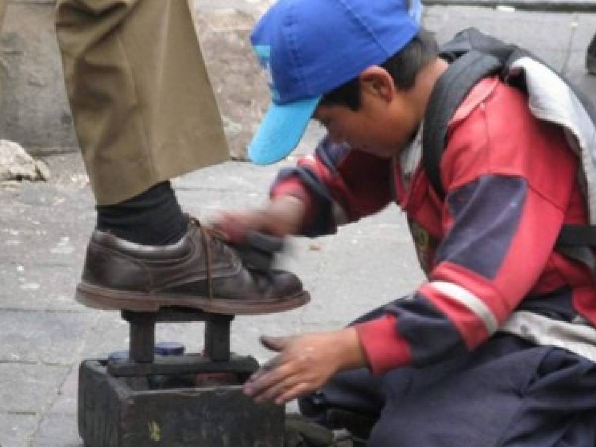 OIT calcula 4,5 millones de trabajadores infantiles en Centroamérica y México