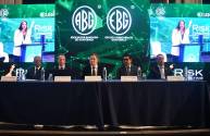 El tema se abordó tras la inauguración de CLADIT 2026. En la inauguración participaron Juan Luis Fonseca, vicepresidente de la Asociación Bancaria de Guatemala y gerente general de Banrural; Álvaro González Ricci, presidente de la Junta Monetaria y del Banco de Guatemala; Saulo de León Durán, superintendente de Bancos de Guatemala; Luis Alberto Contreras, presidente del Congreso de la República; y Juan Carlos Monroy, intendente de Verificación Especial de la Superintendencia de Bancos. FOTO CORTESÍA