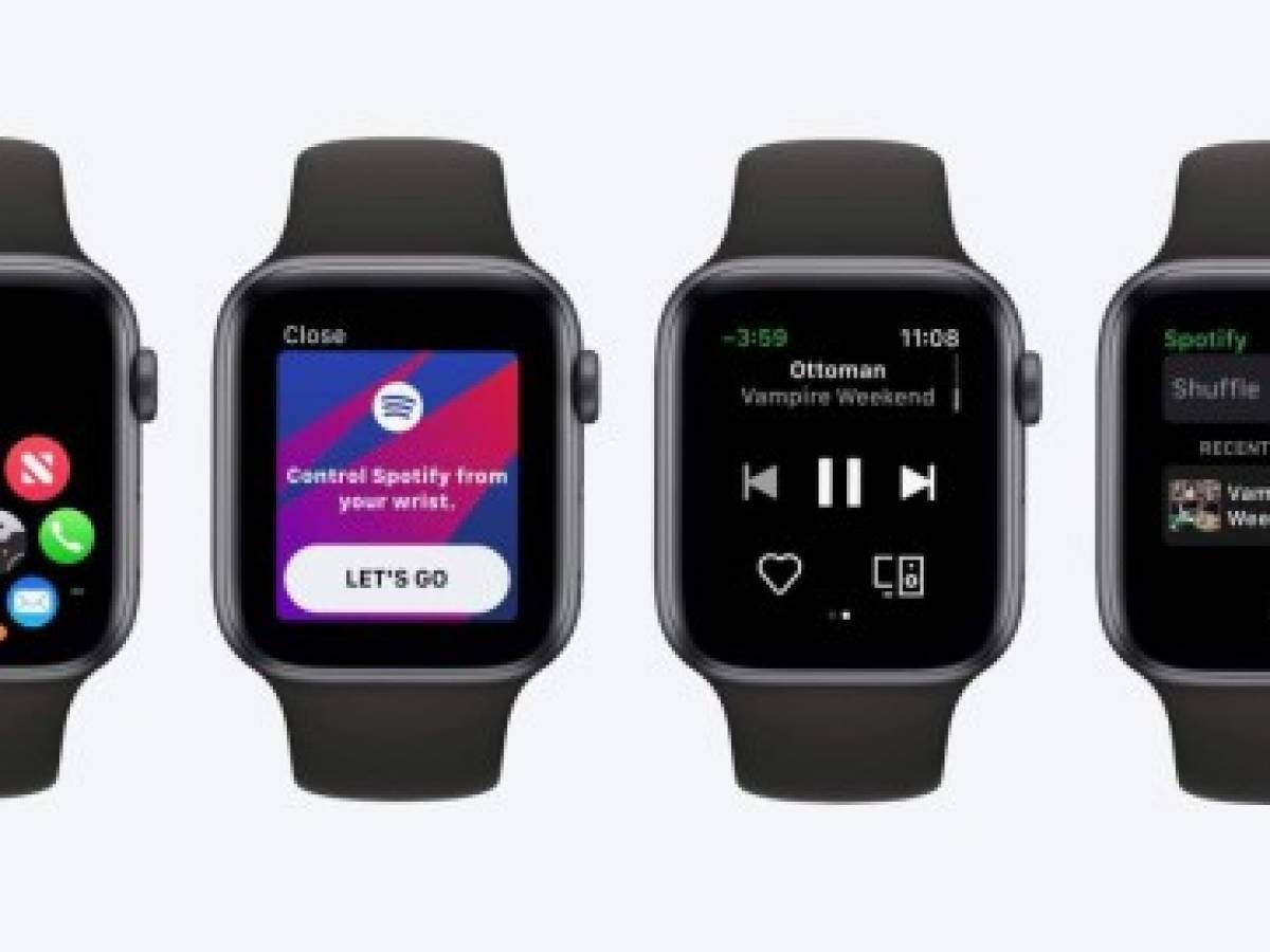 Spotify dejará descargar canciones al Apple Watch