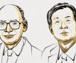 Los profesores Henri Kagan y Kenso Soai, distinguidos por el Nobel de Química 2026. (Foto: Cortesia)