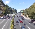 <i>Varias rutas de Guatemala han sido bloqueadas de forma intermitente por segundo día consecutivo por transportistas que exigen una reducción en los precios del combustible. Foto de cortesía</i>