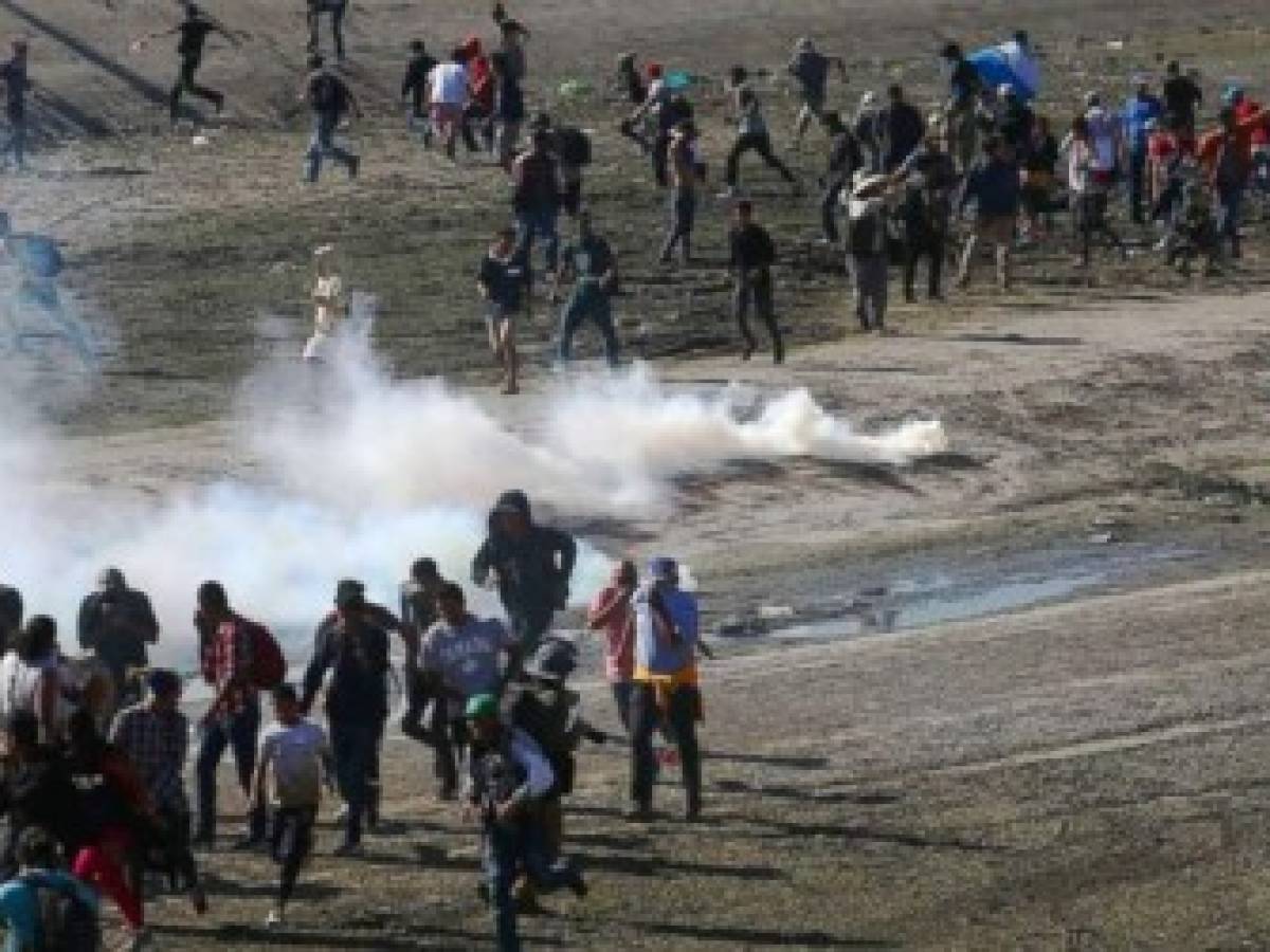 Honduras condena uso de balas de goma contra migrantes de caravana