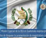 Guatemala: OEA alerta de intentos de bloquear la juramentación de una magistrada