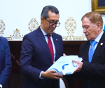 <i>El Gobierno de Guatemala presentó ante el Congreso el proyecto de presupuesto para 2027 por un monto de 192.045 millones de quetzales. Foto de cortesía</i>