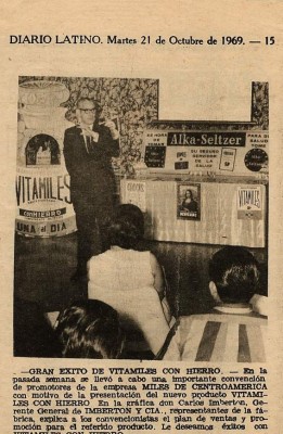 La salvadoreña C. Imberton logra el hito de su primer centenario