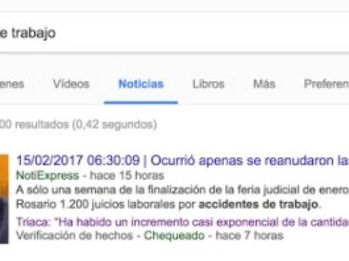 Google crea sello digital para combatir las noticias falsas en la web