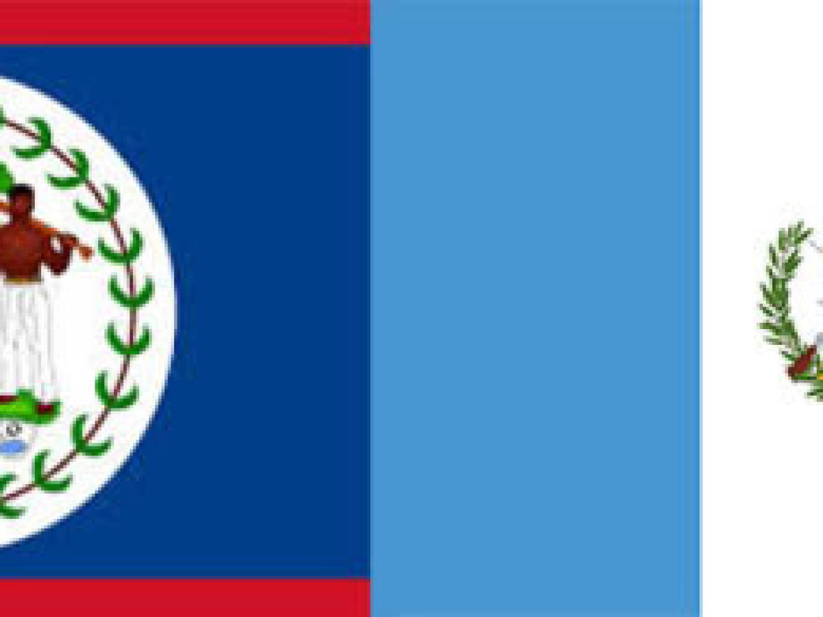 Guatemala y Belice negocian fecha de referendo sobre disputa territorial