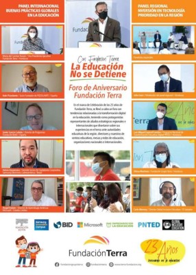 Foro 'La educación no se detiene' de Fundación Terra marca 23 aniversario