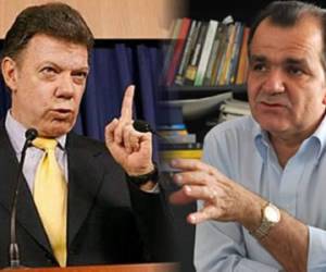 Juan Manuel Santos y Oscar Iván Zuluaga. (Foto: Archivo)