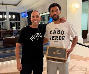 Dos historias de éxito en el territorio de grandes competidores: Santiago Halty, fundador de la marca deportiva Senda Athletics y Josimar José Évora Dias, conocido como Vozinha, el arquero de la selección de Cabo Verde. (Foto: Cortesía)