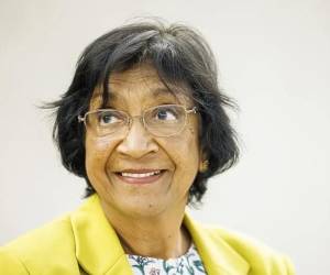 <i>Con este premio a la jurista Pillay, el Comité Nobel noruego quiere recordar al mundo que el Estado de derecho, tanto nacional como internacional, sustenta el sistema que hemos establecido para garantizar la paz y resolver los conflictos de forma no violenta. (Foto: EFE)</i>