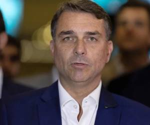 <i>El candidato a la Presidencia de Brasil Flávio Bolsonaro. EFE/Isaac Fontana/Archivo</i>