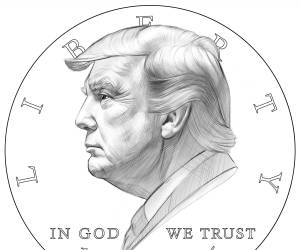 La tradición de no representar a líderes vivos en la moneda estadounidense se remonta a 1866, cuando el Congreso aprobó una ley para evitar la apariencia de una monarquía. Foto de cortesía