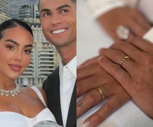 <i>El futbolista portugués Cristiano Ronaldo y la modelo e influyente hispano-argentina Georgina Rodríguez se han casado. Foto de cortesía</i>
