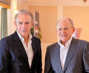 <i>Felipe Bosch y Juan José Gutiérrez, líderes constructores de empresas y de una cultura para hacer negocios basada en valores consistentemente vividos. (Foto: Cortesía CMI)</i>