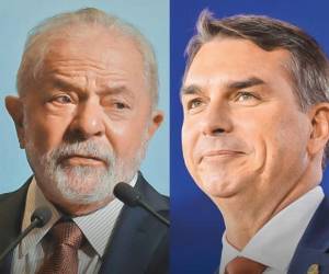 <i>Las últimas encuestas de Datafolha y Quaest otorgan a Flávio Bolsonaro el 51% de los votos válidos, frente al 49% de Lula. (Fotos: Archivo)</i>