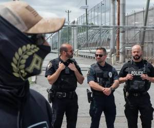 <b>Camp East Montana, el mayor centro de detención para migrantes del país. (Foto: EFE)</b>