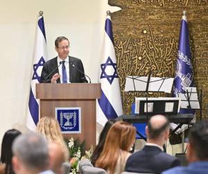 <i>El presidente de Israel, Isaac Herzog, iniciará el miércoles un viaje de cuatro días por Panamá y luego Costa Rica. Foto de cortesía</i>