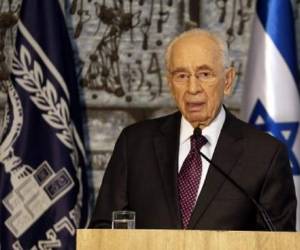 Shimon Peres, de 90 años, que abandona la escena política tras una larga carrera. (Foto: AFP)