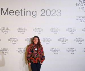 Celina de Sola en Davos 2023: debemos unir esfuerzos para abordar los retos globales