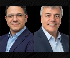 <i>Juan Barahona (Country Manager de Liberty Networks Honduras) y Juan David Correa (Director de Tecnología de la Información y las Comunicaciones (TIC) de Liberty Networks). (Fotos: Cortesía)</i>