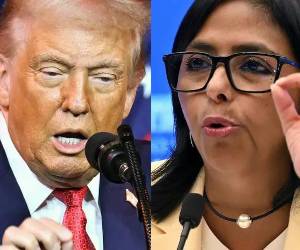 <i>El presidente Trump hizo el anticipo a través de su red social. La presidenta interina de Venezuela, Delcy Rocriguez, aceptó los términos del acuerdo. (Fotos: Archivo)</i>
