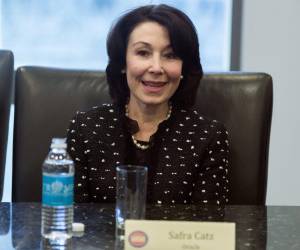 <i>Fotografía de archivo de la directora ejecutiva de Oracle, Safra Catz. EFE/Albin Lohr-Jones/</i>