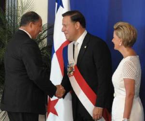 Presidentes Luis G. Solís y Juan Carlos Varela. (Foto: Archivo)