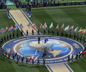 Sin participar con su selección en el Mundial, las empresas chinas son protagonistas fundamentales de su logística, su indumentaria y tecnología. (Foto: EFE)