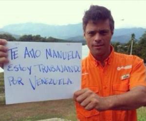 Leopoldo López, y un mensaje a su hija desde la cárcel. (Foto: Agencias)