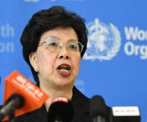Directora general de la Organización Mundial de la Salud, Margaret Chan. (Foto: AFP)