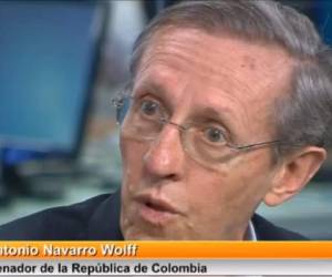 Antonio José Navarro Wolff, senador colombiano. (Foto: InfobaeTV)