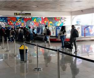 <i>El Aeropuerto Internacional Mundo Maya pasó de movilizar 284,365 pasajeros en 2023 a 390,584 en el período más reciente reportado. Foto de cortesía</i>