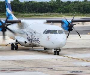 <i>Actualmente, apenas el 2 % de los visitantes salvadoreños ingresa a Guatemala por vía aérea, ya que la mayoría utiliza los pasos fronterizos terrestres. Foto de cortesía</i>