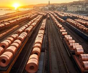 El año pasado, Estados Unidos importó casi la mitad del cobre que consumía, según el Servicio Geológico de Estados Unidos, y la mayoría de esos envíos provinieron de Chile y Canadá. Foto de iStock