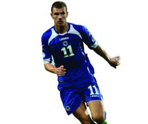 Dzeko, un delantero de talla mundial, hace que los bosnios confíen en su selección. (Foto: Jamie McDonald / Getty Images).