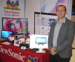 Mauricio Rivera es el nuevo representante de la empresa ViewSonic Corp. (Foto: Cortesía)