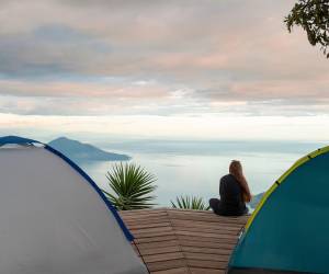 <i>Vista desde el Volcán Conchagua, en el oriente de El Salvador. FOTO SHUTTERSTOCK</i>