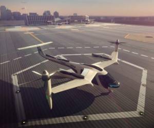 The tech company has partnered with NASA to help it develop air traffic management systems for its flying taxi initiatives, chief product officer Jeff Holden said on Wednesday.