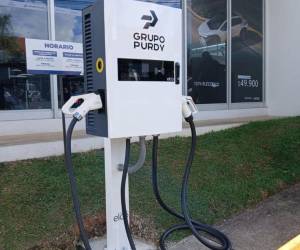 Grupo Purdy amplió la red de cargadores y está disponible en las sucursales en San Carlos, Pérez Zeledón, Alajuela y Cartago.