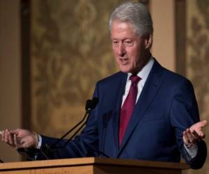 El ex presidente Bill Clinton fue hospitalizado con una infección no relacionada con Covid, dijo un portavoz el 14 de octubre de 2021. Clinton, de 75 años, fue ingresada en un hospital en Irvine, en el sur de California, la noche del 12 de octubre, tuiteó Angel Ureña. Foto: Agencia AFP.