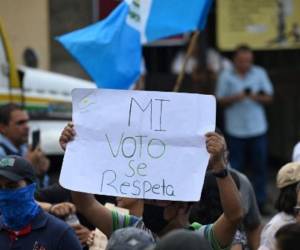 <i>Guatemaltecos piden respeto a las elecciones, una vez más. </i>