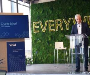 El CEO de Visa, Charlie Scharf.